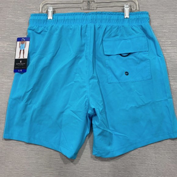 SPYDER Blue Swim Shorts Mens Sizes S M L XL 2XL Quick Dry UPF 30+ Boxer Lined - Picture 4 of 8